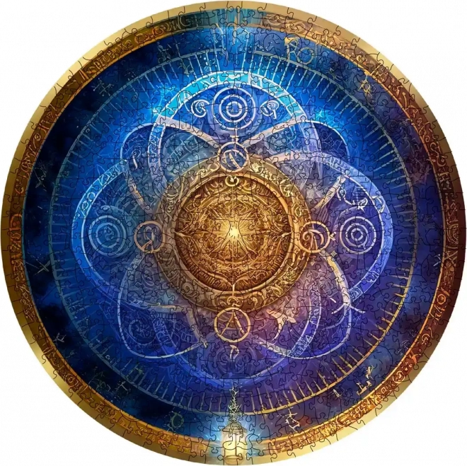 Wooden Puzzle Blue Zodiac 250 Pieces WOODEN CITY
