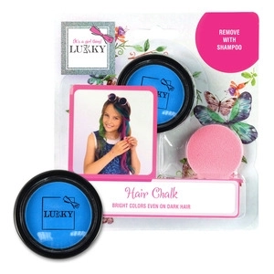 Lukky Haarkreide mit Applikator dunkelblau