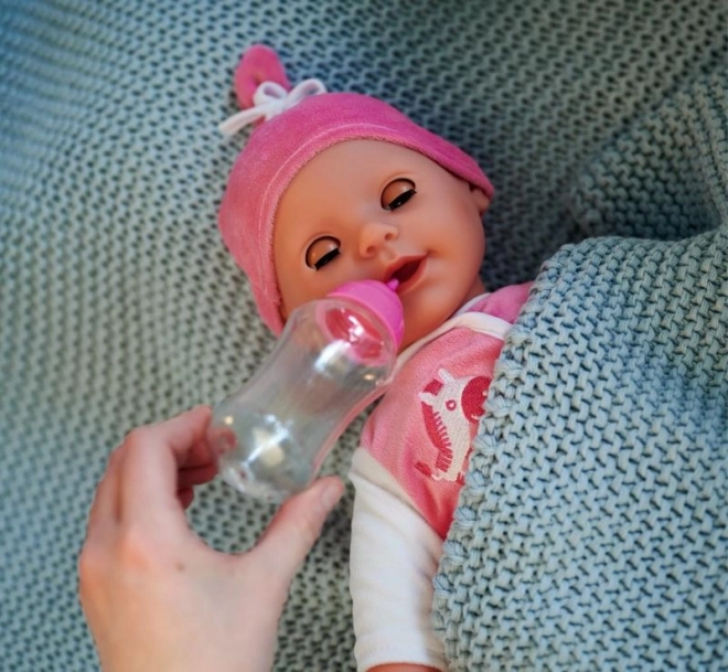 Pop Laura met kindergebrabbel 38 cm