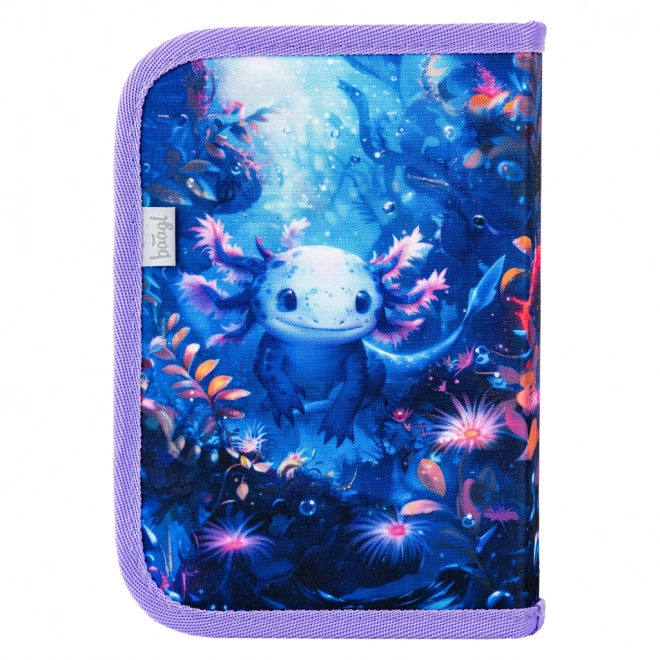 Schooletui een laag Axolotl