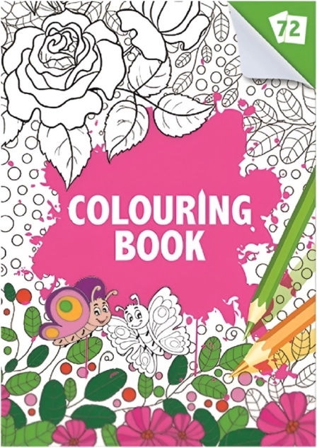 Coloring Book A4, 72 pages