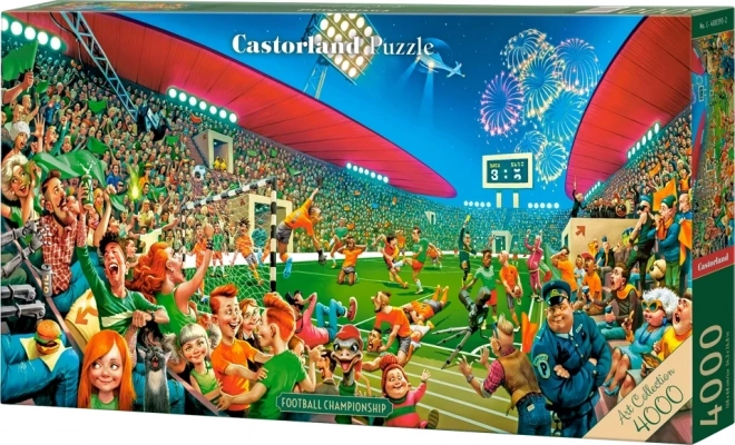 Puzzle Castorland Art Collection: Football Championship 4000 Pieces