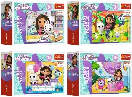 Minipuzzel Gabby's kleurrijke dag