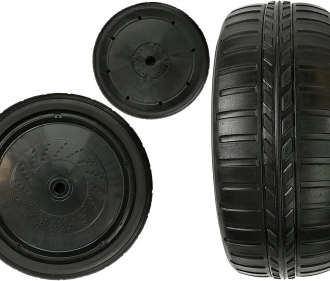 Wheel for children's battery car BMW X6M