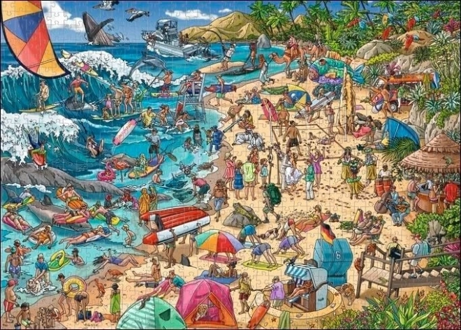 Puzzle Meeresküste 1000 Teile