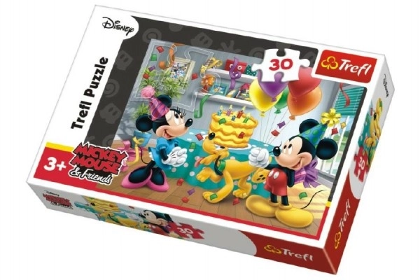 Puzzel Disney Mickey Mouse & Vriendschapsspreuk