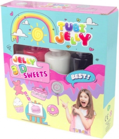 Tubi Jelly set 3 colors - Sweets