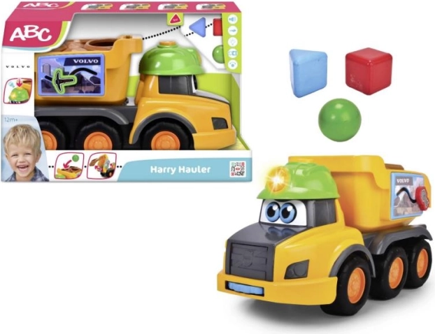 Camion-benne jouet Volvo Harry avec blocs