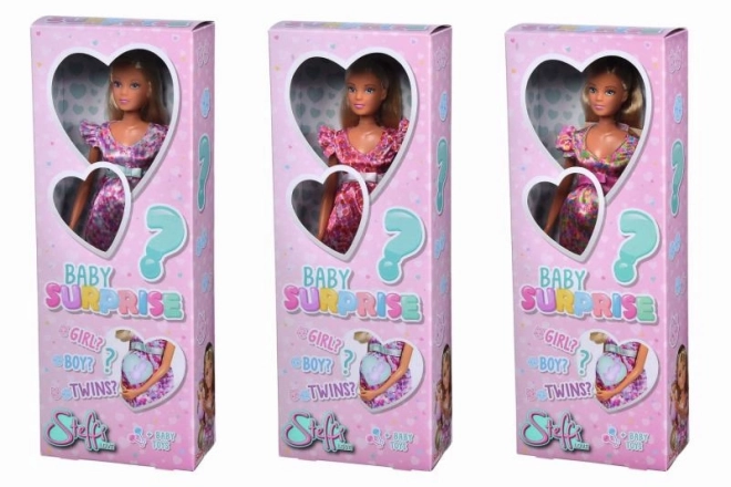 poupée steffi love baby surprise – poupée enceinte avec surprise