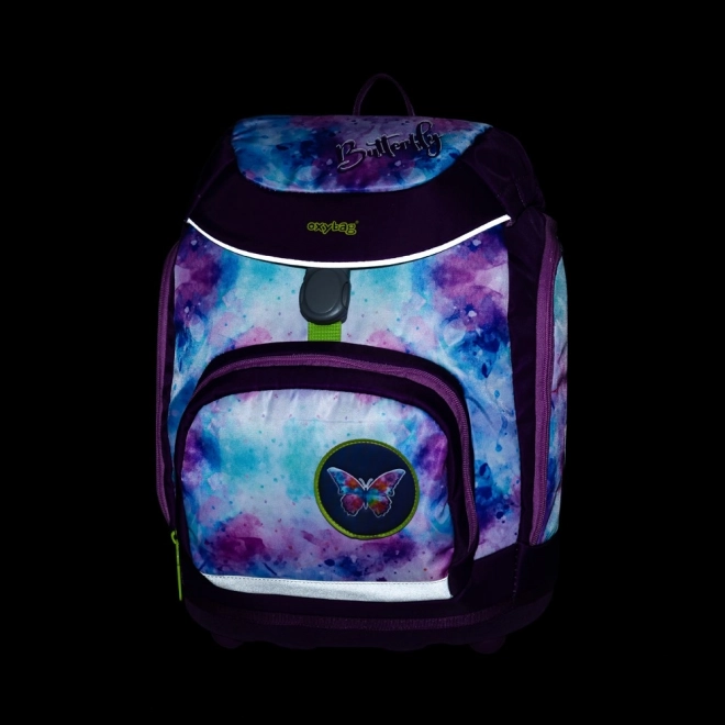 Ensemble de fournitures scolaires OXY Sherpy Papillon pour enfants