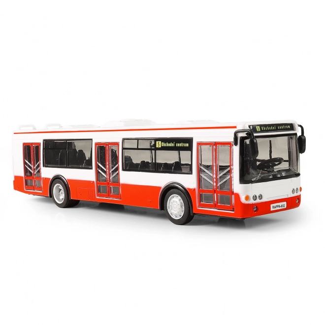 Czech Speaking Toy Bus 28 cm
