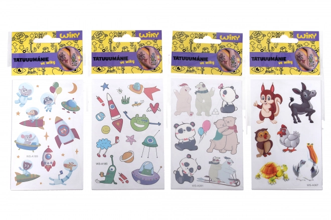 Tatoeage stickers - mix 17,5x8,5cm