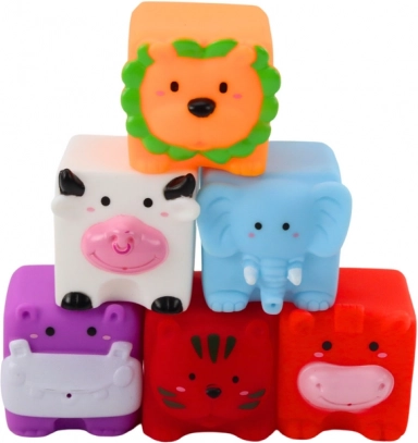 Zachte educatieve badblokjes Dieren