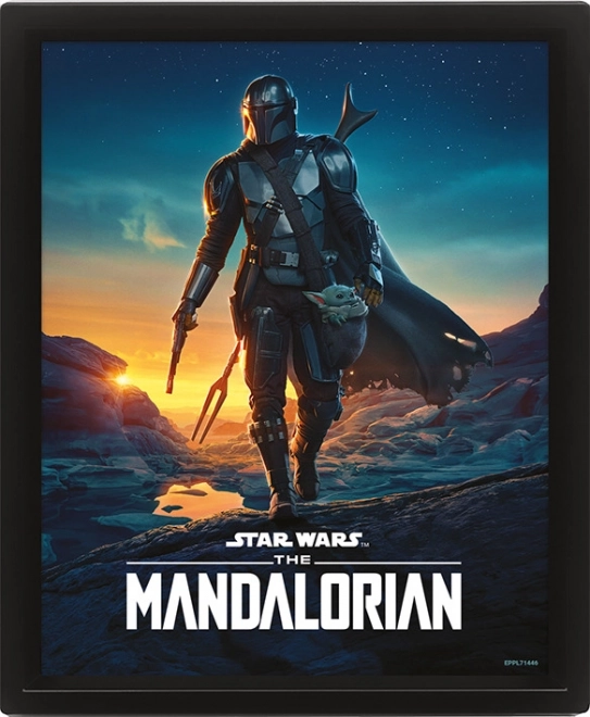 3D Picture MANDALORIAN Nightfall