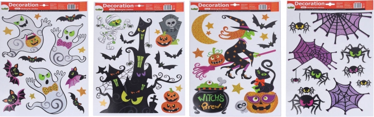 Fensterdekoration Halloween 41 × 29 cm
