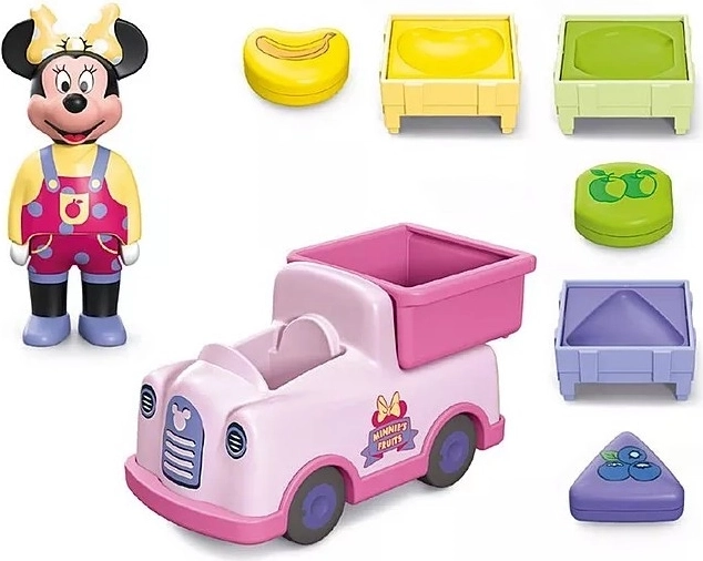 Set van figuren JUNIOR & Disney Mickey Mouse en fruit sorteerder