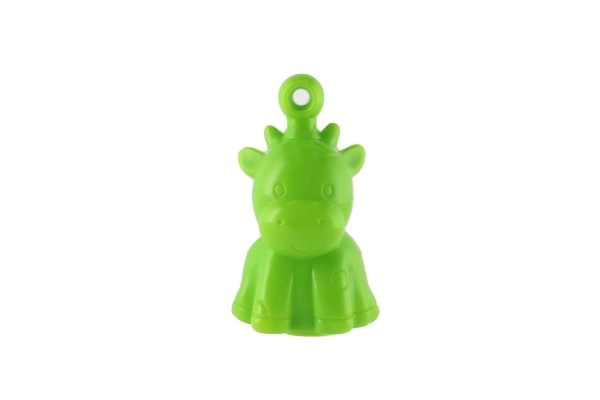 Dieren plastic huisboerderij verbindend tot ketting 12 stuks 8 cm in plastic doos 10x18 cm 12m+