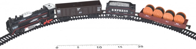 Treinset Rail King met lichteffecten