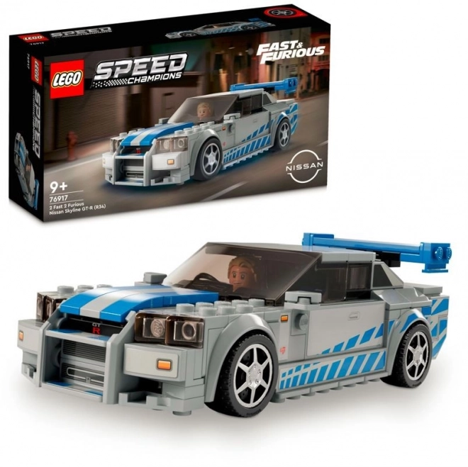 Ensemble créatif LEGO Speed Champions Nissan Skyline GT-R