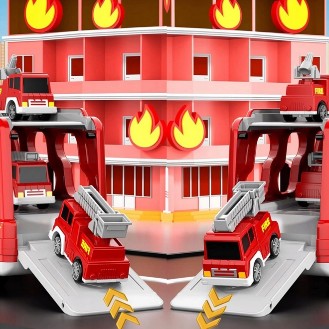 Fire Rescue Vehicle Set