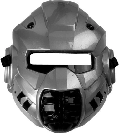 Futuristisch masker voor een ruimtevechter