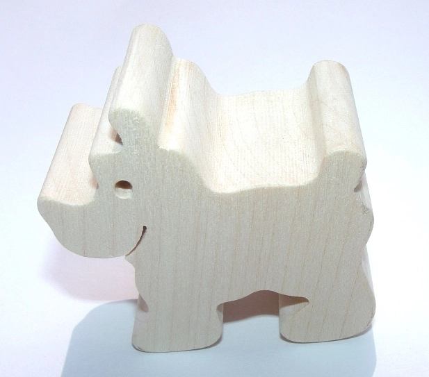 Fauna animal en bois chien