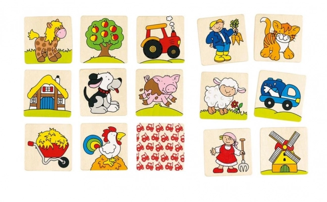 GOKI spel MEMORY Boerderij