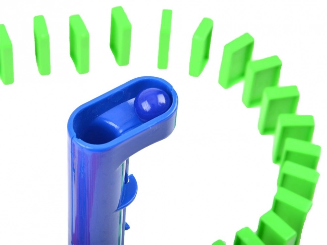 Kosmische domino met raket - educatief speelgoed