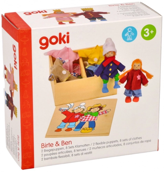 Dress-Up Dolls in Box