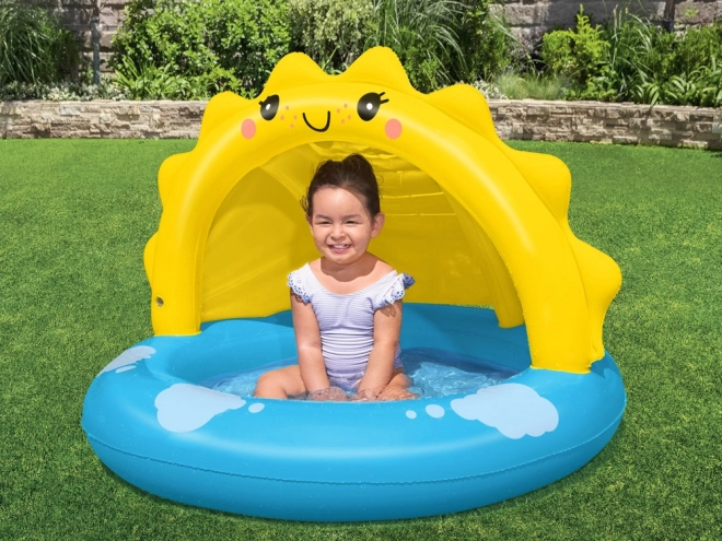 Inflatable Baby Pool with Sunshade