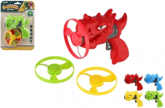 Abschuss-Dino-Propellerpistole – Set mit 3 Propellern