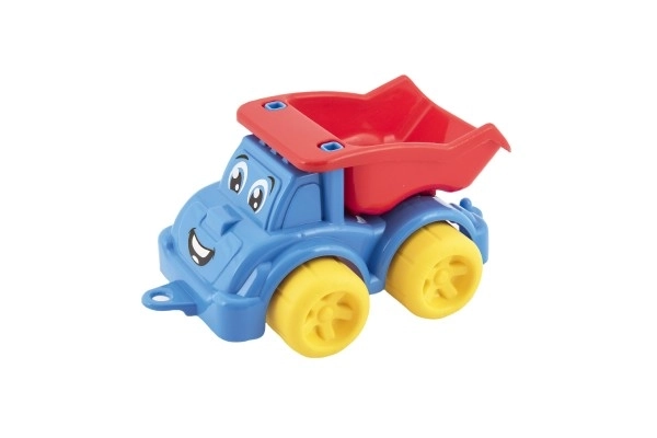 Auto bouw vrachtwagen kiepwagen plastic 3 kleuren 22x13x10cm 12m+
