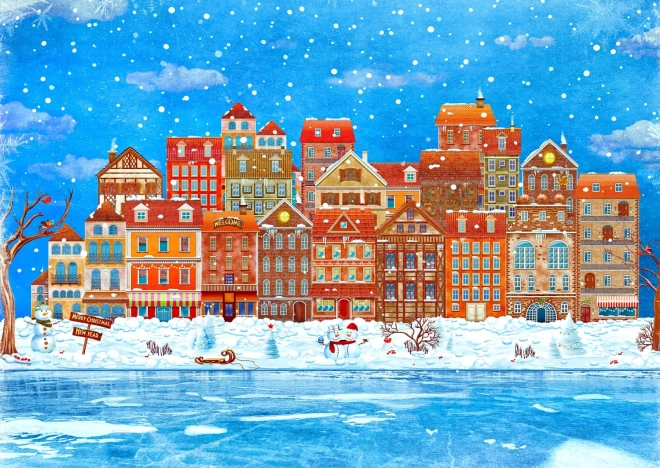 Puzzle Bereit für Weihnachten 1000 Teile ENJOY
