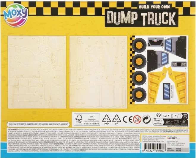3D puzzel vrachtwagen