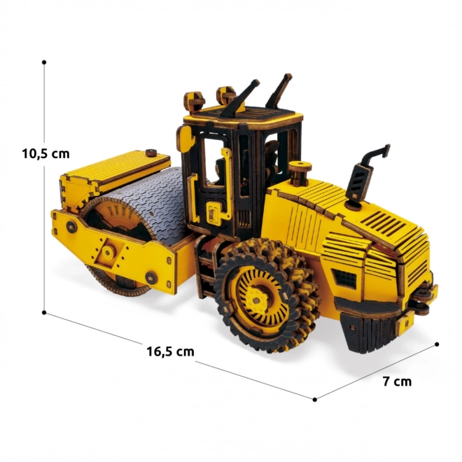RoboTime houten 3D-puzzel - Wegwals