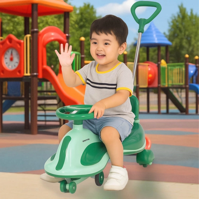 Green Riding Toy Swing Fix for Children