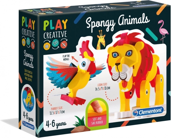 Clementoni animaux souples – kit créatif pour enfants