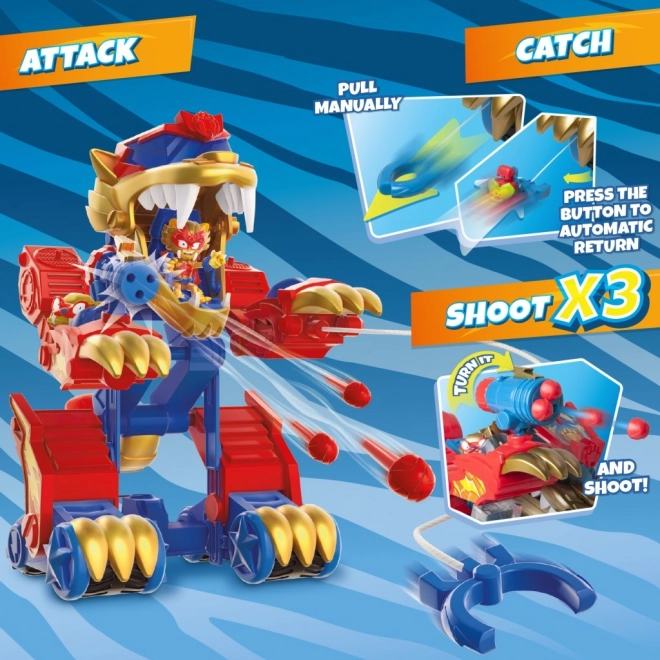 Speelset SuperThings Wild Tigerbot
