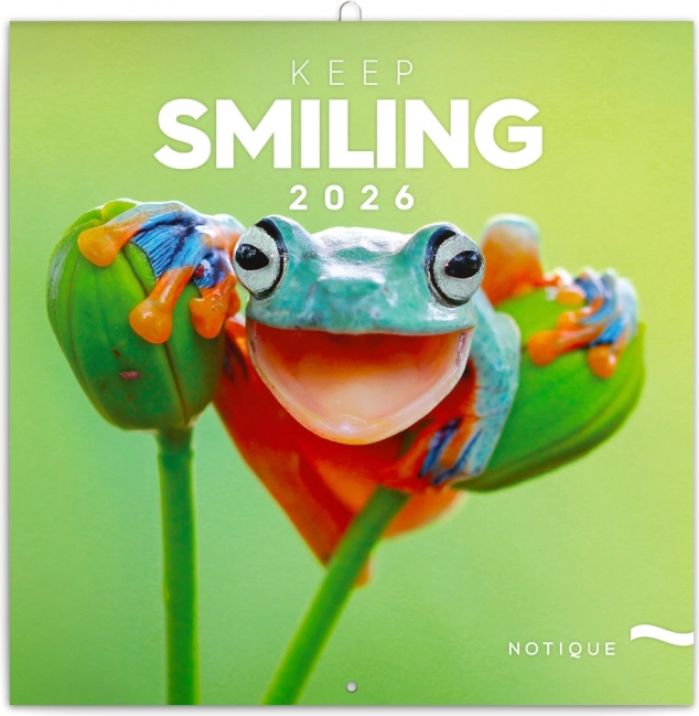 Notebook Calendar Smile, Please 2026