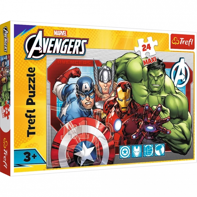 Puzzel 24 Maxi – MARVEL The Avengers – Spravedliví