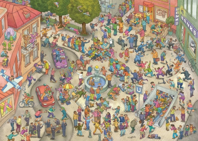 Heye puzzel Zombies in beweging 1000 stukjes