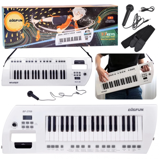 Piano électrique + microphone Jouet Instrument pour enfants IN0173