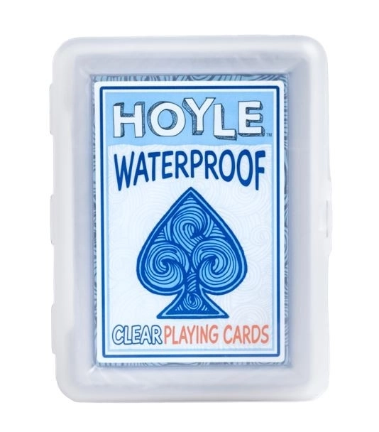 Hoyle Waterproof Playing Cards Clear