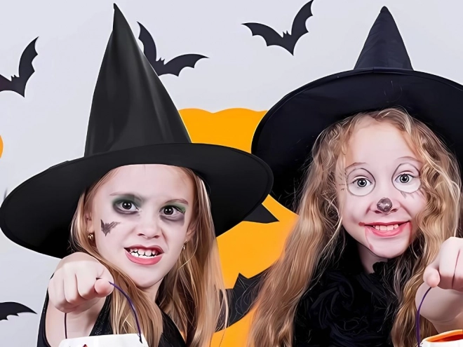 Zwarte toverhoed voor Halloween