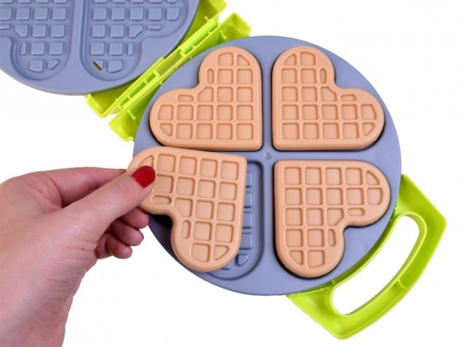 Kids Kitchen Set with Waffles and Accessories