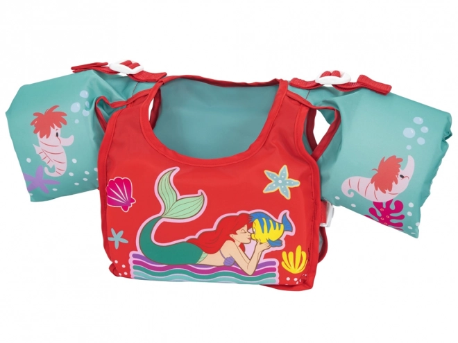 Kinder zwembest vest met mouwen Kleine Zeemeermin