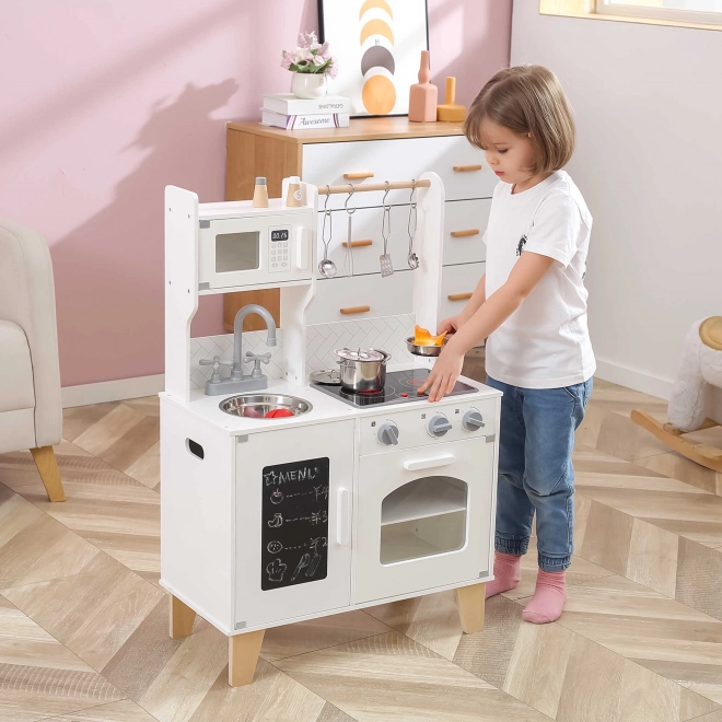Holzküche mit Beleuchtung und Sound PolarB