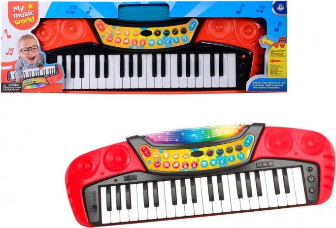 Elektronische kinderpiano met 37 toetsen