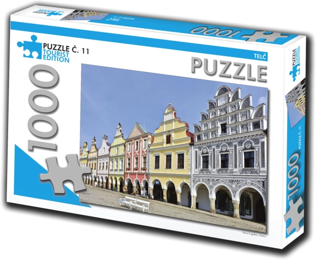 Puzzle Telč – édition touristique, 1000 pièces