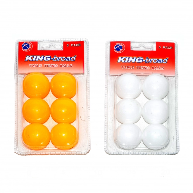 Tafeltennisballen 6 stuks